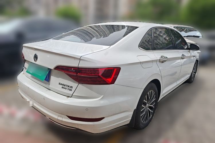 Used Volkswagen Sagitar 2019 200TSI DSG Comfort Version China VI Standard Rear Right 45 Deg