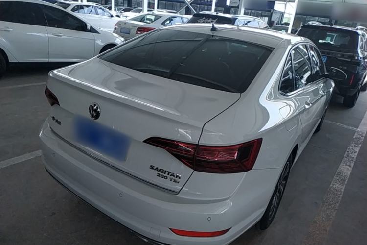 Used Volkswagen Sagitar 2019 280TSI DSG Luxury Version China VI Standard Rear Right 45 Deg
