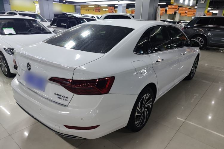 Used Volkswagen Sagitar 2019 280TSI DSG Luxury Version China VI Standard Rear Right 45 Deg