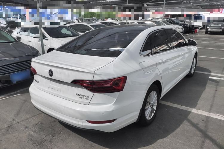 Used Volkswagen Sagitar 2019 200TSI DSG Fashion Edition China VI Standard Rear Right 45 Deg