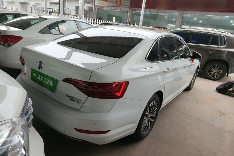 Used Volkswagen Sagitar 2019 200TSI Manual Comfort Version China VI Standard Rear Right 45 Deg