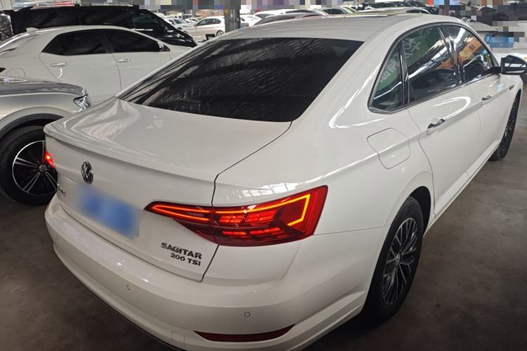 Used Volkswagen Sagitar 2019 200TSI DSG Comfort Version China VI Standard Rear Right 45 Deg