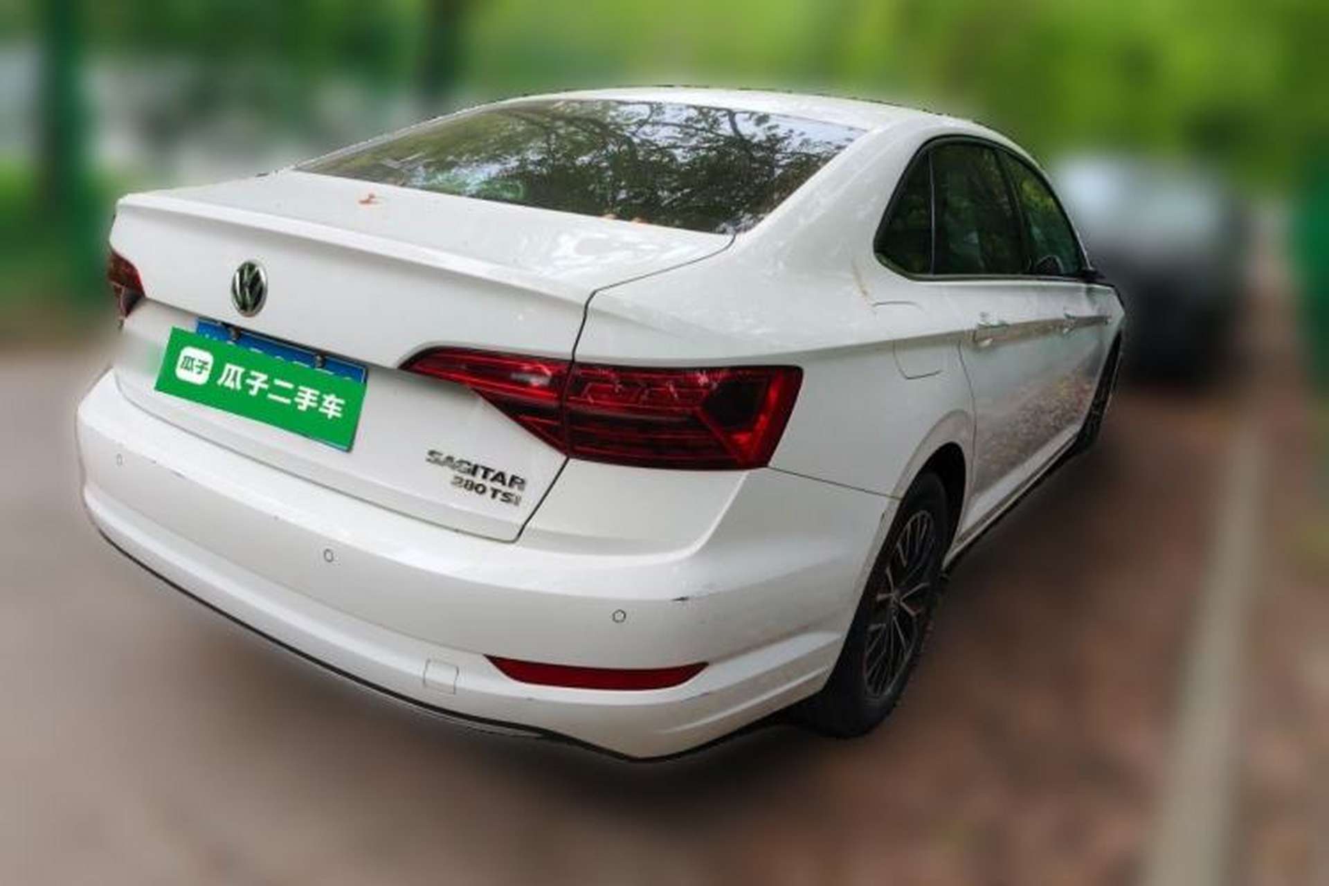 Used Volkswagen Sagitar 2019 280TSI DSG Comfort Version China VI Standard Rear Right 45 Deg