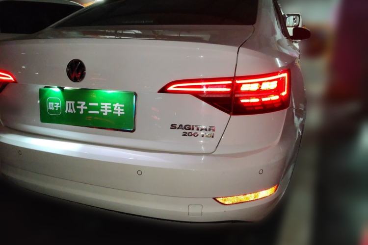 Used Volkswagen Sagitar 2019 200TSI DSG Comfort Version China VI Standard Rear Right 45 Deg