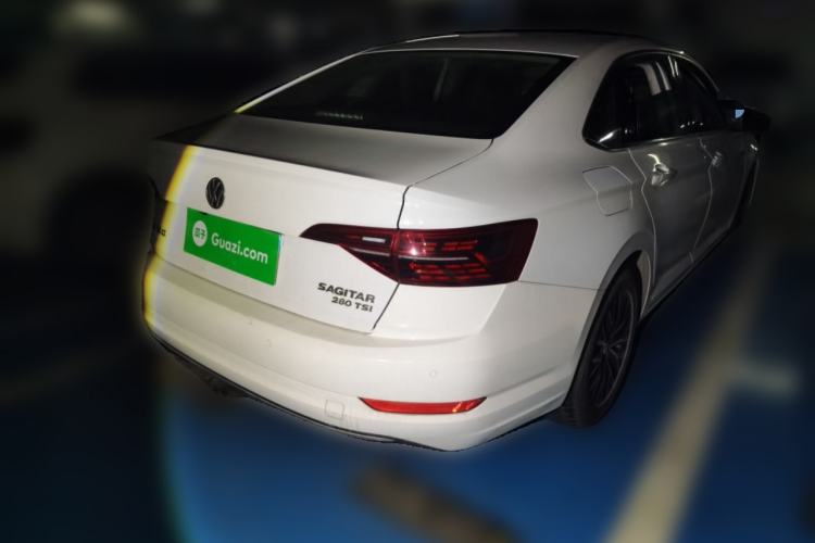 Used Volkswagen Sagitar 2019 280TSI DSG Comfort Version China VI Standard Rear Right 45 Deg