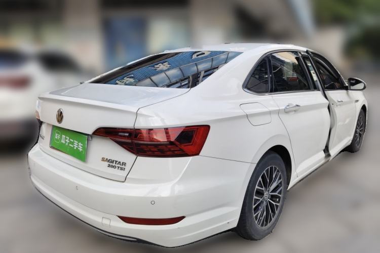Used Volkswagen Sagitar 2019 280TSI DSG Comfort Version China VI Standard Rear Right 45 Deg
