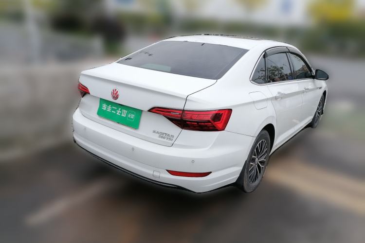Used Volkswagen Sagitar 2019 280TSI DSG Comfort Version China VI Standard Rear Right 45 Deg