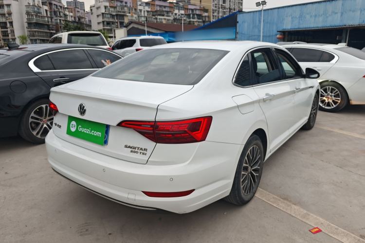 Used Volkswagen Sagitar 2019 280TSI DSG Comfort Version China VI Standard Rear Right 45 Deg