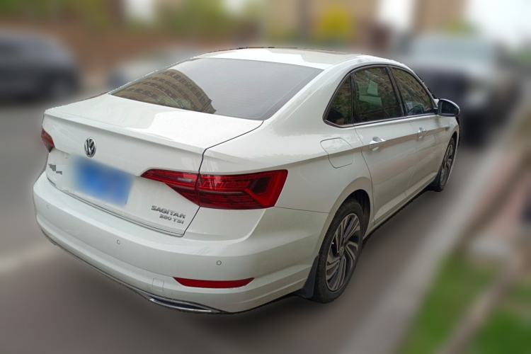 Used Volkswagen Sagitar 2019 280TSI DSG Luxury Version China VI Standard Rear Right 45 Deg
