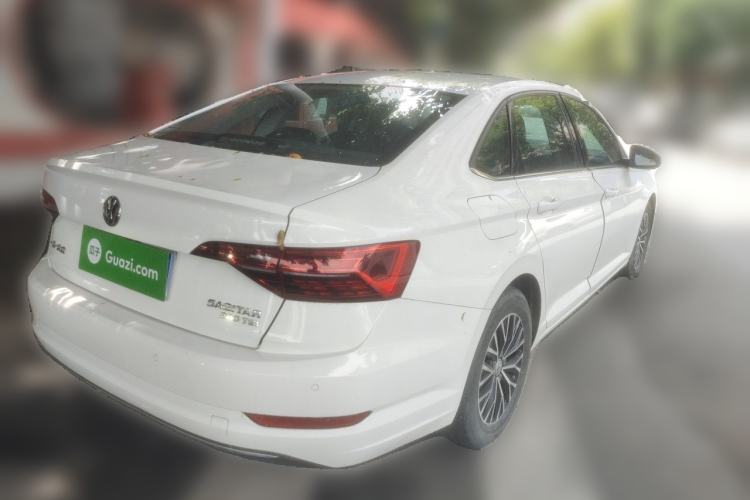 Used Volkswagen Sagitar 2019 200TSI DSG Comfort Version China VI Standard Rear Right 45 Deg