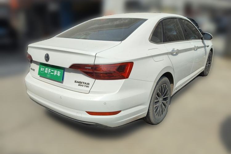 Used Volkswagen Sagitar 2019 200TSI DSG Comfort Version China VI Standard Rear Right 45 Deg