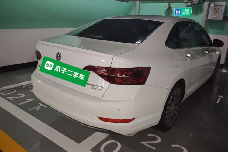 Used Volkswagen Sagitar 2019 200TSI DSG Comfort Version China VI Standard Rear Right 45 Deg