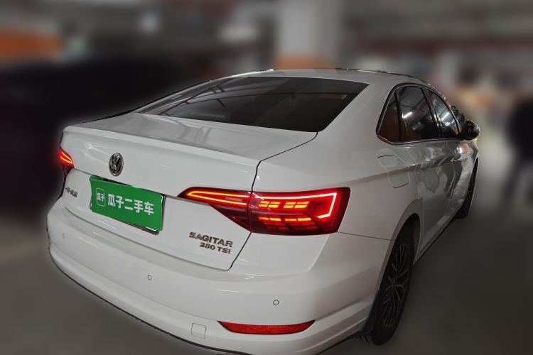 Used Volkswagen Sagitar 2019 280TSI DSG Comfort Version China VI Standard Rear Right 45 Deg