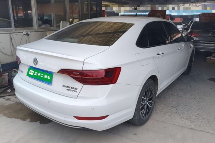 Used Volkswagen Sagitar 2019 280TSI DSG Comfort Version China VI Standard Rear Right 45 Deg