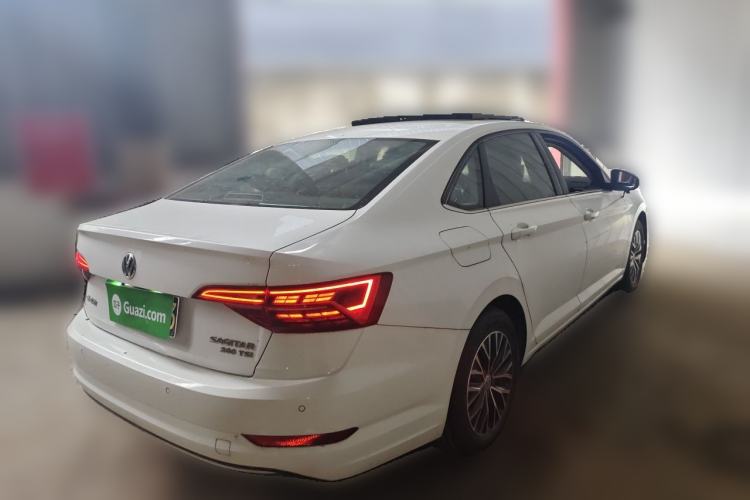 Used Volkswagen Sagitar 2019 280TSI DSG Comfort Version China VI Standard Rear Right 45 Deg