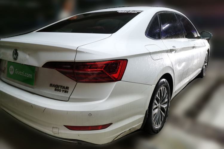 Used Volkswagen Sagitar 2019 280TSI DSG Comfort Version China V Standard Rear Right 45 Deg