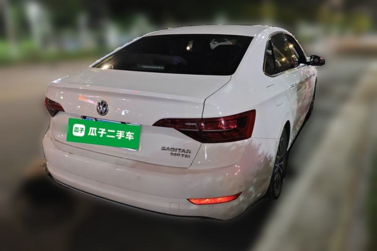 Used Volkswagen Sagitar 2019 280TSI DSG Comfort Version China VI Standard Rear Right 45 Deg