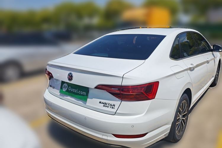 Used Volkswagen Sagitar 2019 200TSI DSG Comfort Version China VI Standard Rear Right 45 Deg