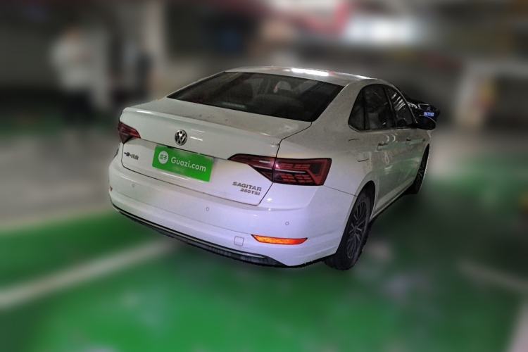 Used Volkswagen Sagitar 2019 280TSI DSG Comfort Version China VI Standard Rear Right 45 Deg