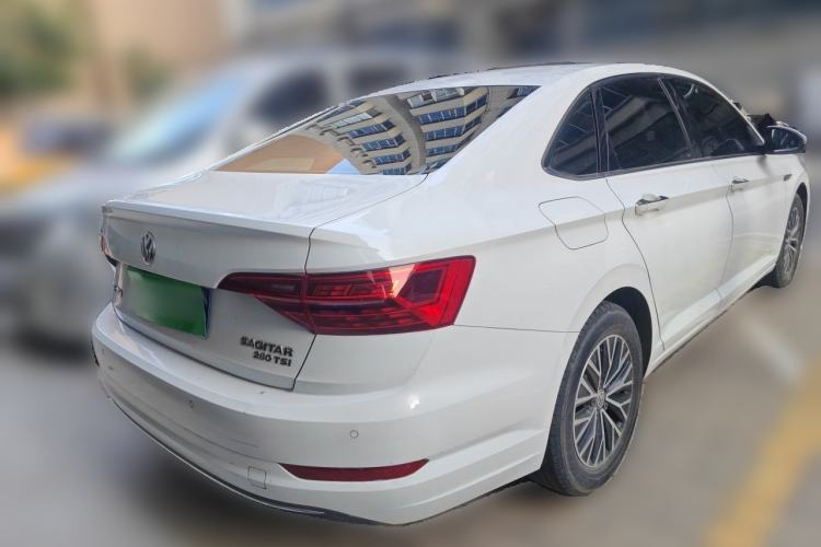 Used Volkswagen Sagitar 2019 280TSI DSG Comfort Version China VI Standard Rear Right 45 Deg