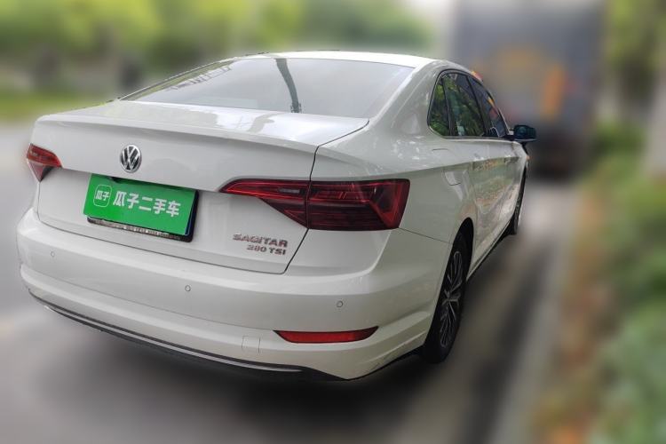Used Volkswagen Sagitar 2019 280TSI DSG Comfort Version China VI Standard Rear Right 45 Deg