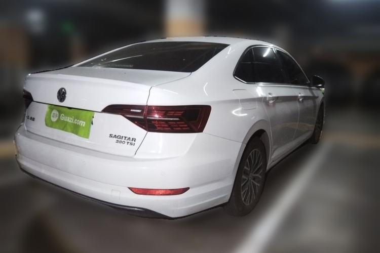 Used Volkswagen Sagitar 2019 280TSI DSG Comfort Version China VI Standard Rear Right 45 Deg