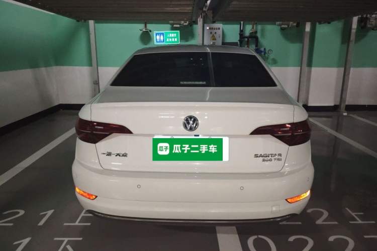 Used Volkswagen Sagitar 2019 200TSI DSG Comfort Version China VI Standard Rear
