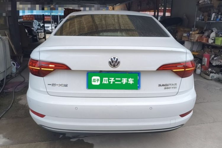 Used Volkswagen Sagitar 2019 280TSI DSG Comfort Version China VI Standard Rear