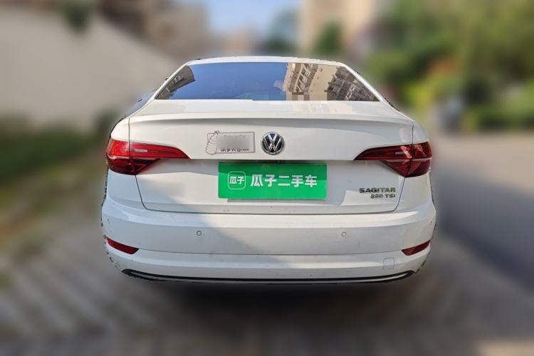 Used Volkswagen Sagitar 2019 280TSI DSG Comfort Version China VI Standard Rear