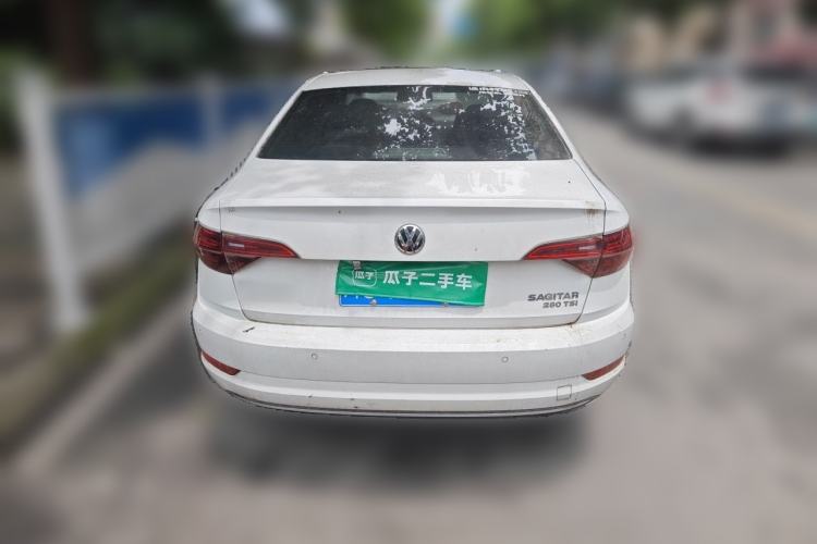 Used Volkswagen Sagitar 2019 280TSI DSG Comfort Version China VI Standard Rear