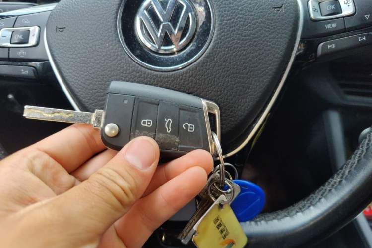 Used Volkswagen Sagitar 2019 280TSI DSG Comfort Version China VI Standard Vehicle Key