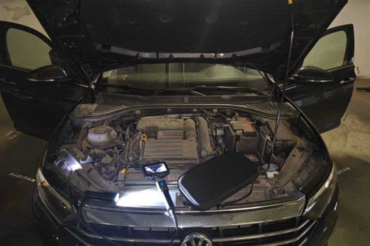 Used Volkswagen Sagitar 2020 200TSI DSG Comfort Version China VI Standard Engine Bay