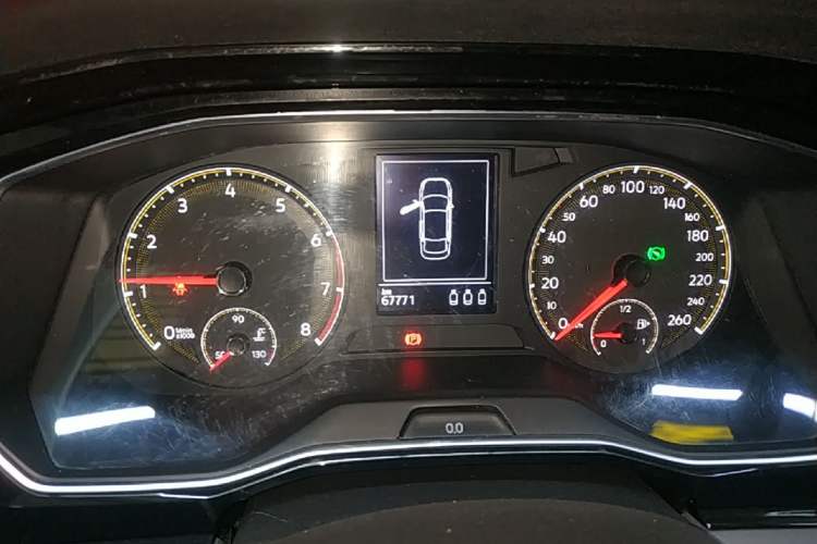 Used Volkswagen Sagitar 2020 280TSI DSG Comfort Version China VI Standard Instrument Cluster