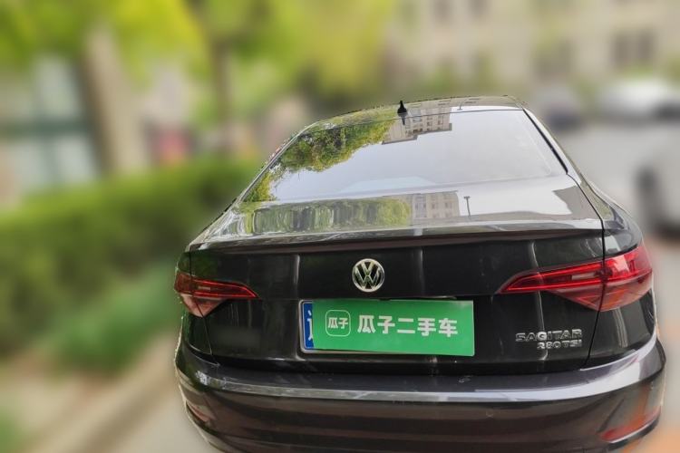 Used Volkswagen Sagitar 2020 280TSI DSG Comfort Version China VI Standard Rear