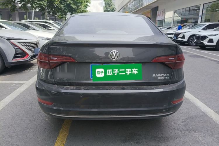 Used Volkswagen Sagitar 2020 280TSI DSG Comfort Version China VI Standard Rear