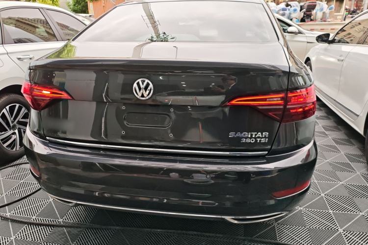 Used Volkswagen Sagitar 2020 280TSI DSG Luxury Version China VI Standard Rear