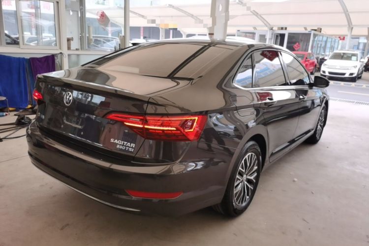 Used Volkswagen Sagitar 2020 280TSI DSG Comfort Version China VI Standard Rear Right 45 Deg