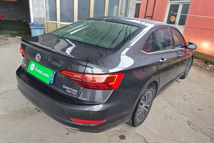 Used Volkswagen Sagitar 2020 280TSI DSG Comfort Version China VI Standard Rear Right 45 Deg