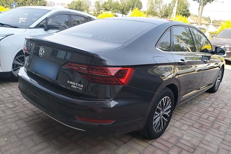 Used Volkswagen Sagitar 2020 280TSI DSG Comfort Version China VI Standard Rear Right 45 Deg