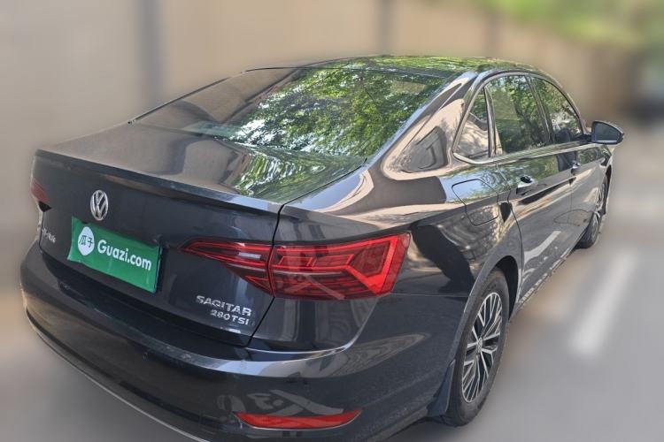 Used Volkswagen Sagitar 2020 280TSI DSG Comfort Version China VI Standard Rear Right 45 Deg