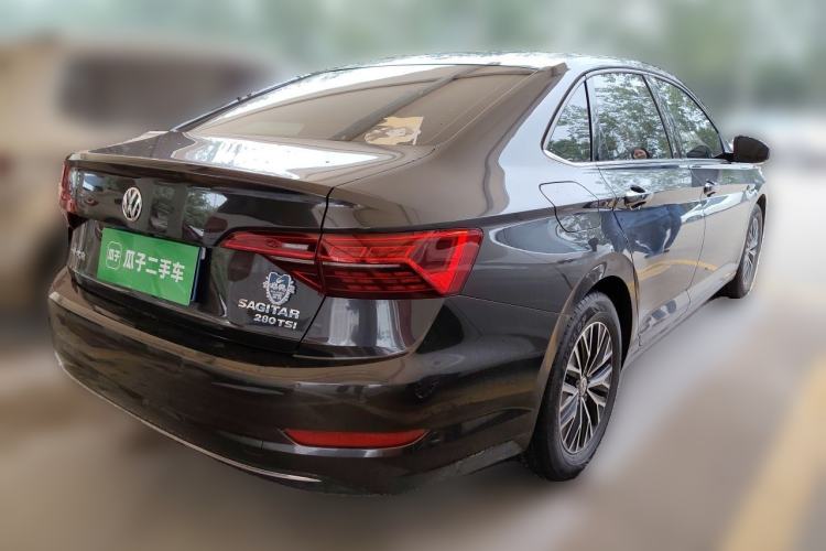 Used Volkswagen Sagitar 2020 280TSI DSG Comfort Version China V Standard Rear Right 45 Deg