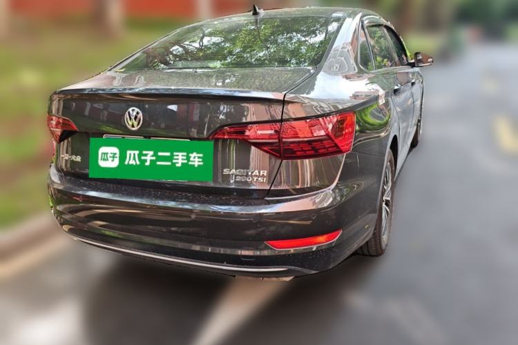 Used Volkswagen Sagitar 2020 200TSI DSG Comfort Version China VI Standard Rear Right 45 Deg