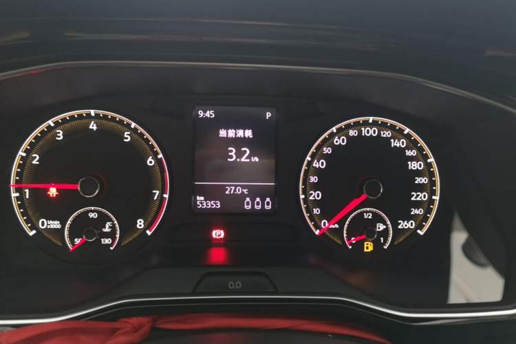 Used Volkswagen Sagitar 2020 280TSI DSG Comfort Version China VI Standard Instrument Cluster
