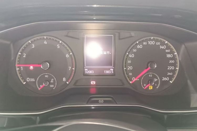 Used Volkswagen Sagitar 2020 280TSI DSG Comfort Version China VI Standard Odometer Close Up