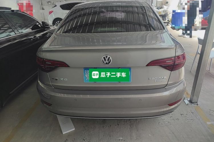 Used Volkswagen Sagitar 2020 280TSI DSG Comfort Version China VI Standard Rear