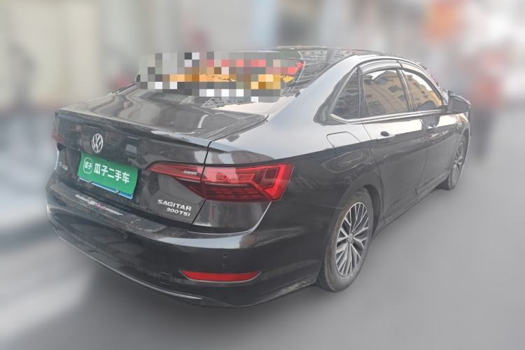 Used Volkswagen Sagitar 2020 200TSI DSG Comfort Version China VI Standard Rear Right 45 Deg