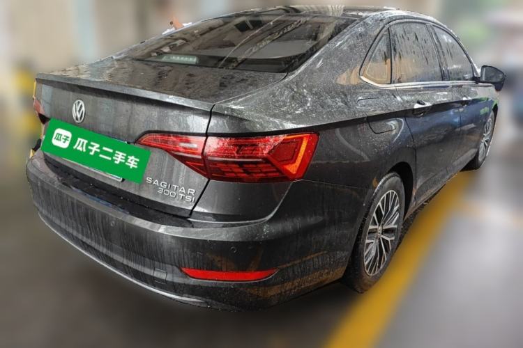 Used Volkswagen Sagitar 2020 280TSI DSG Comfort Version China VI Standard Rear Right 45 Deg