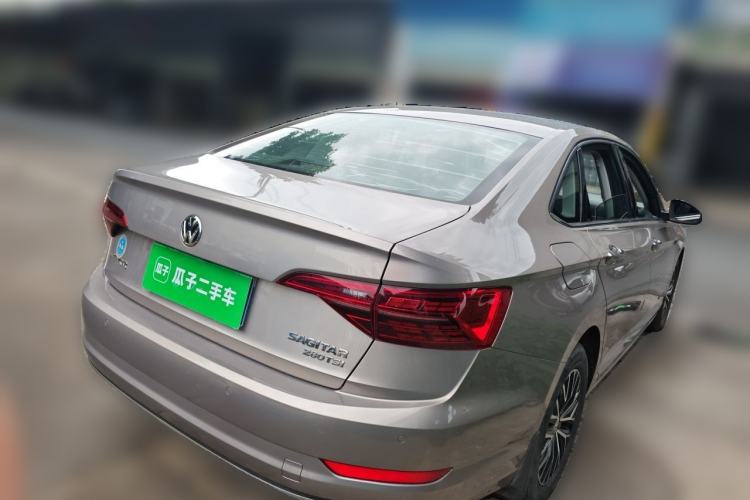 Used Volkswagen Sagitar 2020 280TSI DSG Comfort Version China VI Standard Rear Right 45 Deg
