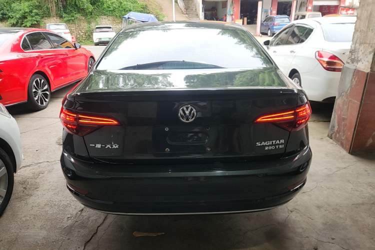 Used Volkswagen Sagitar 2020 280TSI DSG Comfort Version China VI Standard Rear