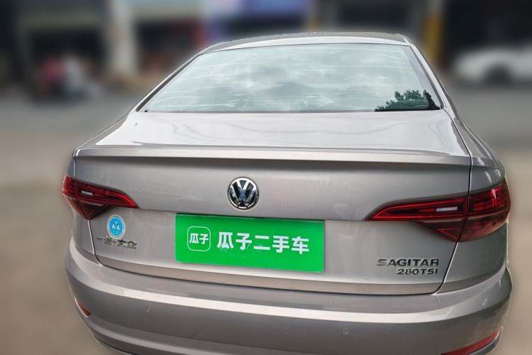 Used Volkswagen Sagitar 2020 280TSI DSG Comfort Version China VI Standard Rear